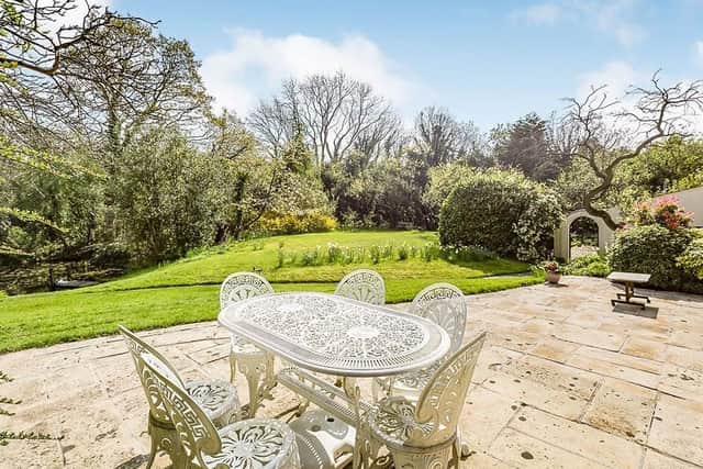 This property is located on Whitegate Fold, Charnock Richard, Chorley PR7 and is situated within its own secluded grounds of around 3 and a half acres, including a paddock and twin stables. Property agent: Reeds Rains