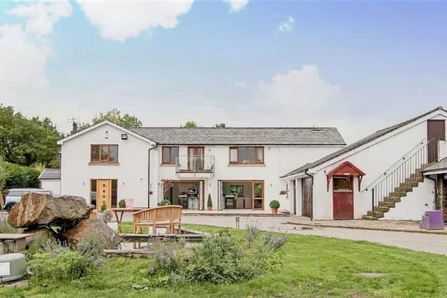 This 5 bed equestrian property is located on Back Lane, Charnock Richard, Chorley PR7 and sits in its own five acre gated plot. Property agent: Keenans